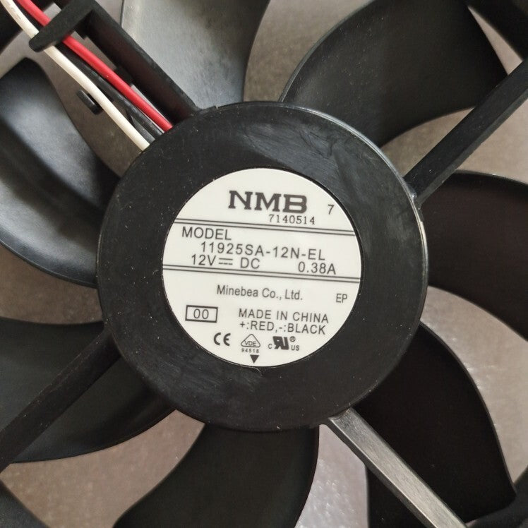 NMB 11925SA-12N-EL 12V 0.38A 12025 12CM Chassis Cooling Fan