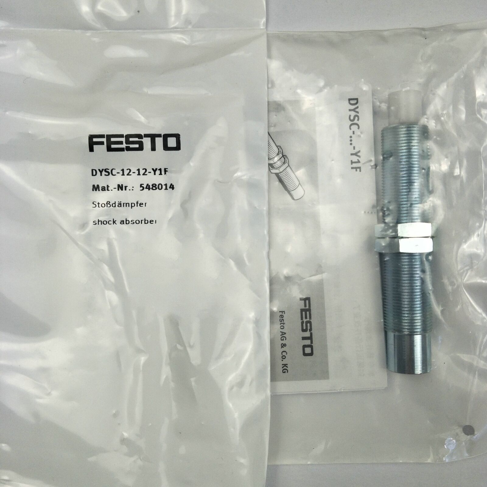 new 1pc festo shock absorber dyisc-12-12-y1f 548014 - FESTO