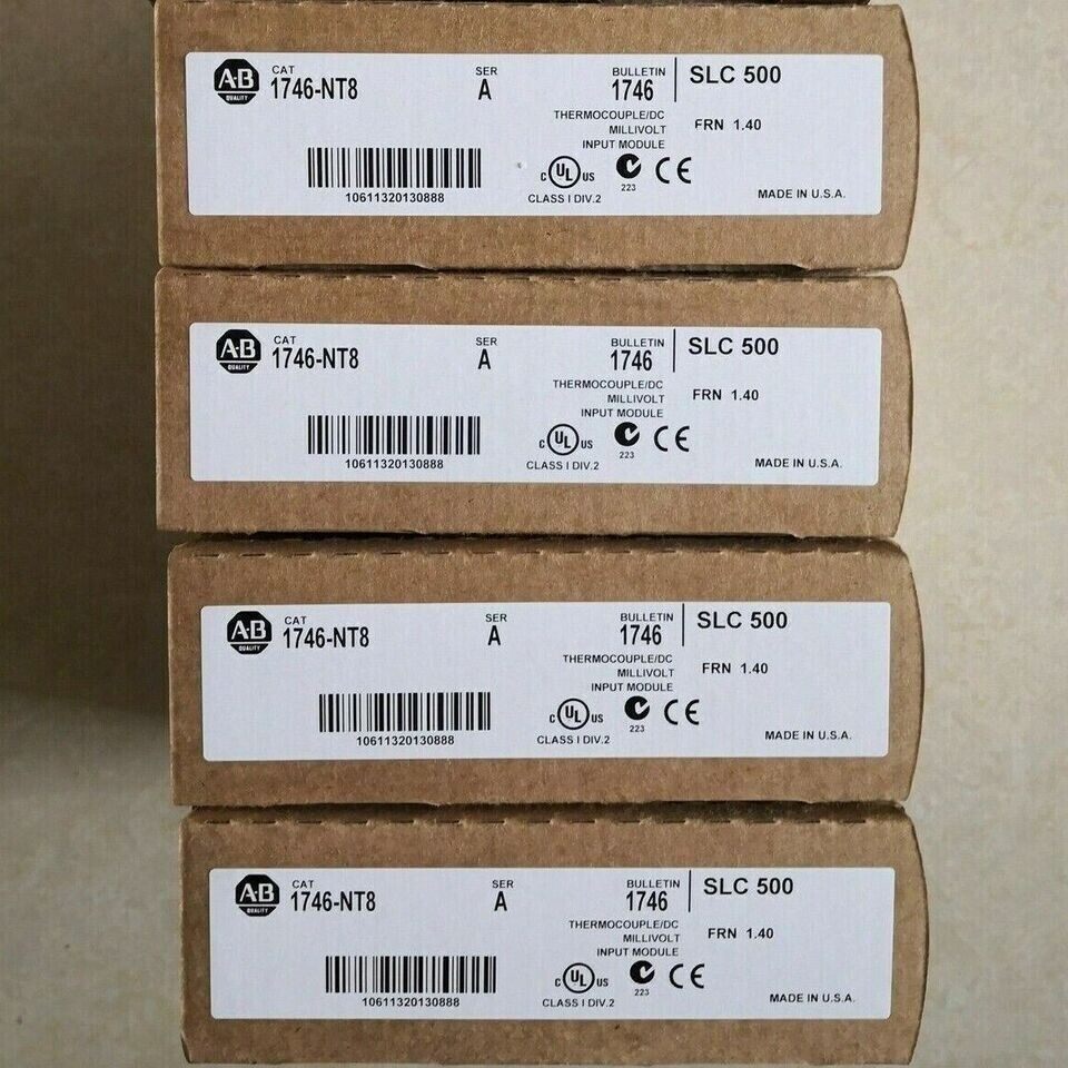 AB 1746-NT8 SLC 500 Thermocouple Input Module - NEW FACTORY SEALED