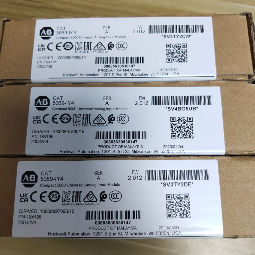 Logix 5000 Input Module 5069IY4 2023 Factory Sealed - LOGIX