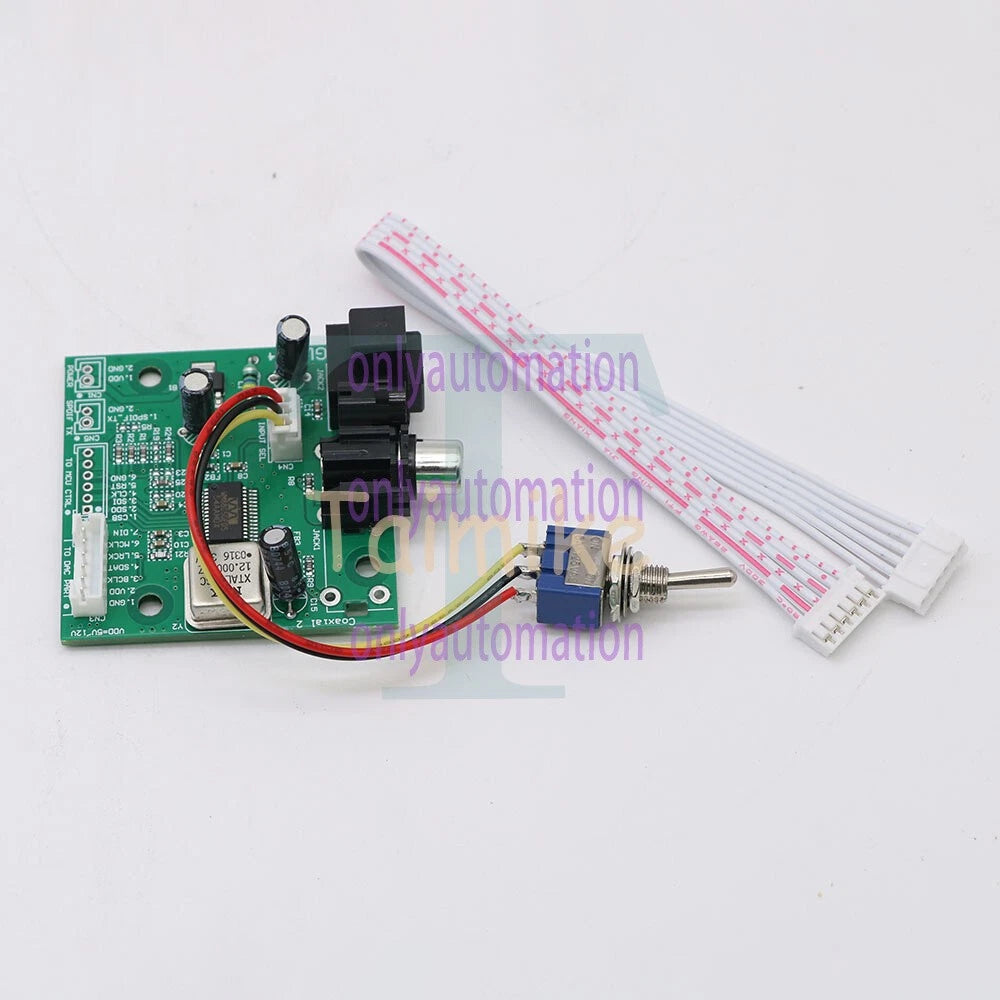 1PCS SPDIF coaxial fiber WM8805 receiving board, I2S output~