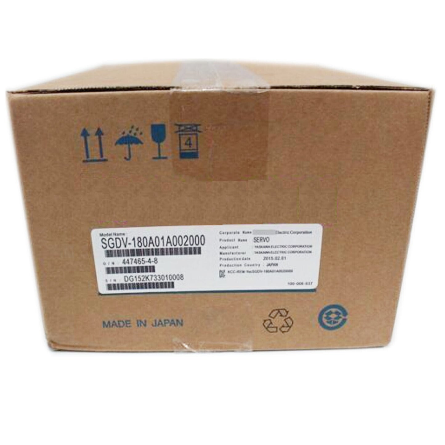 Yaskawa SGDV-180A01A002000 - YASKAWA