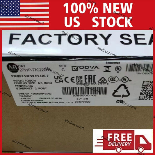 Sealed Allen-Bradley 2711P-T7C22D8S Pnlview Plus 7 Catalog 2711P-T7C22D8S - ALLEN-BRADLEY