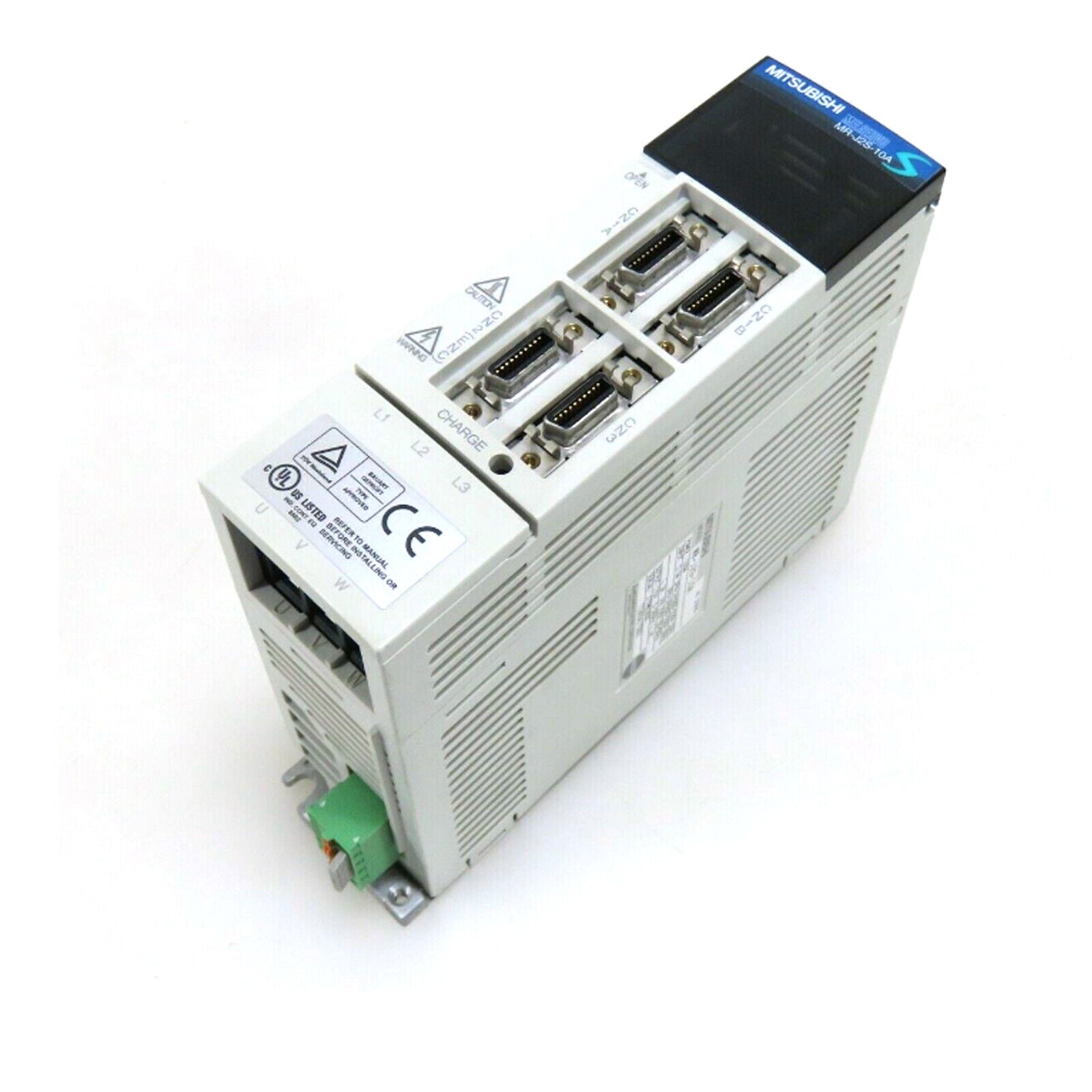 Mitsubishi Melsec MR-J2S-10A AC Servo Motor Drive Amplifier Programmable Logic - High-Performance Motor Control Solution - MITSUBISHI MELSEC