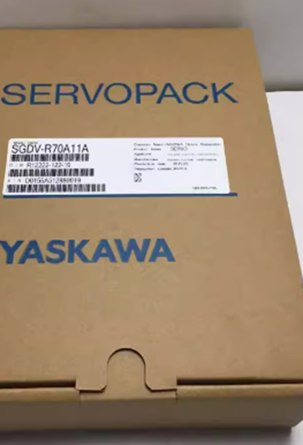 YASKAWA AC Servo Driver SG DV-R70A11A - YASKAWA