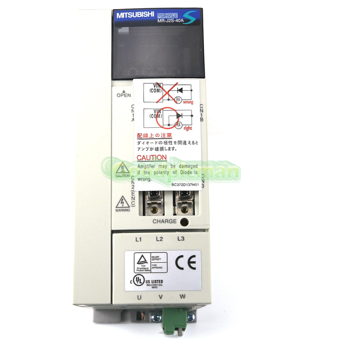 MITSUBISHI MR-J2S-40A AC Servo Amplifier Drive 1Pcs/