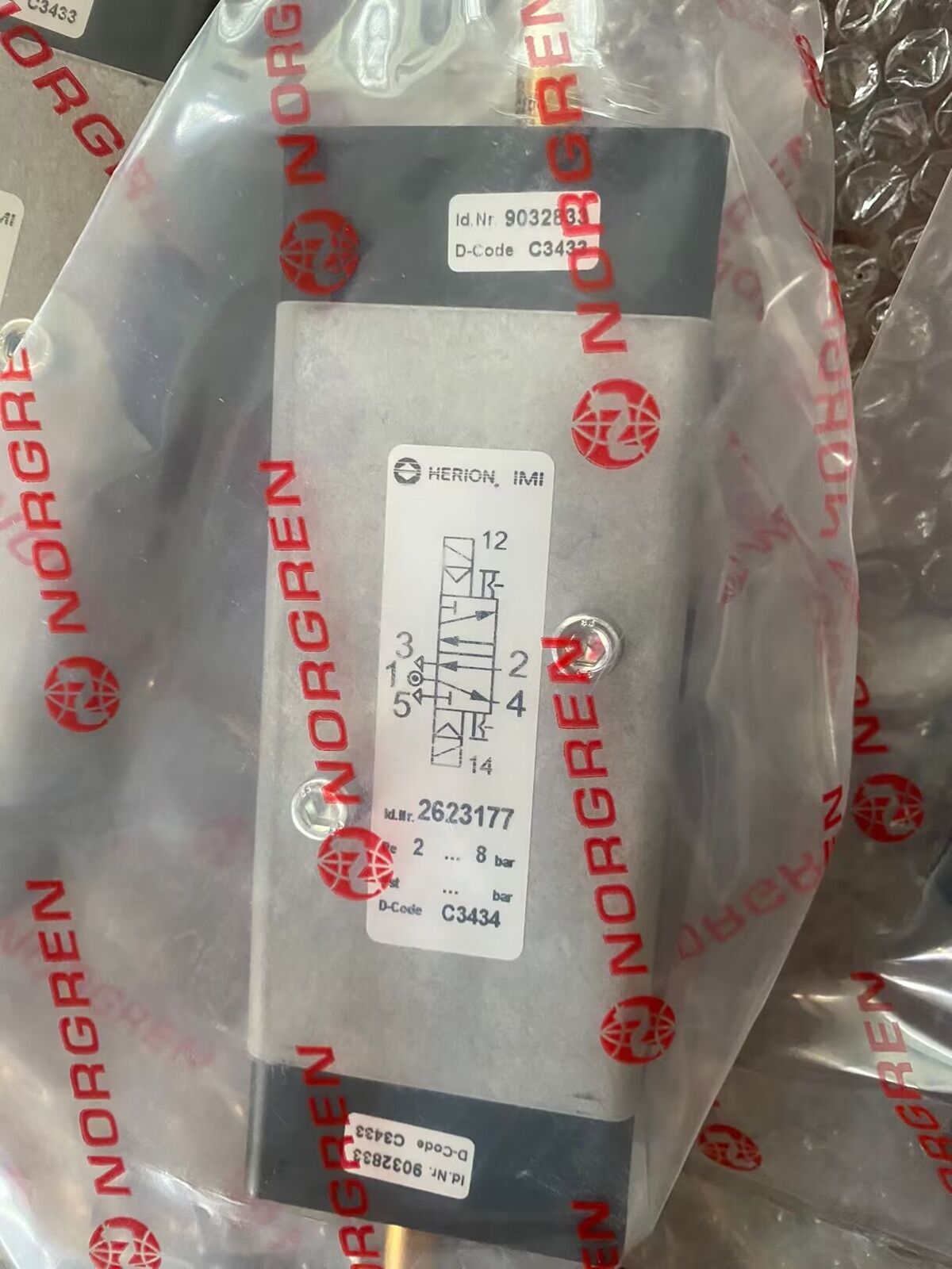 new 1PC Norgren 2623177 Solenoid Valve - NORGREN