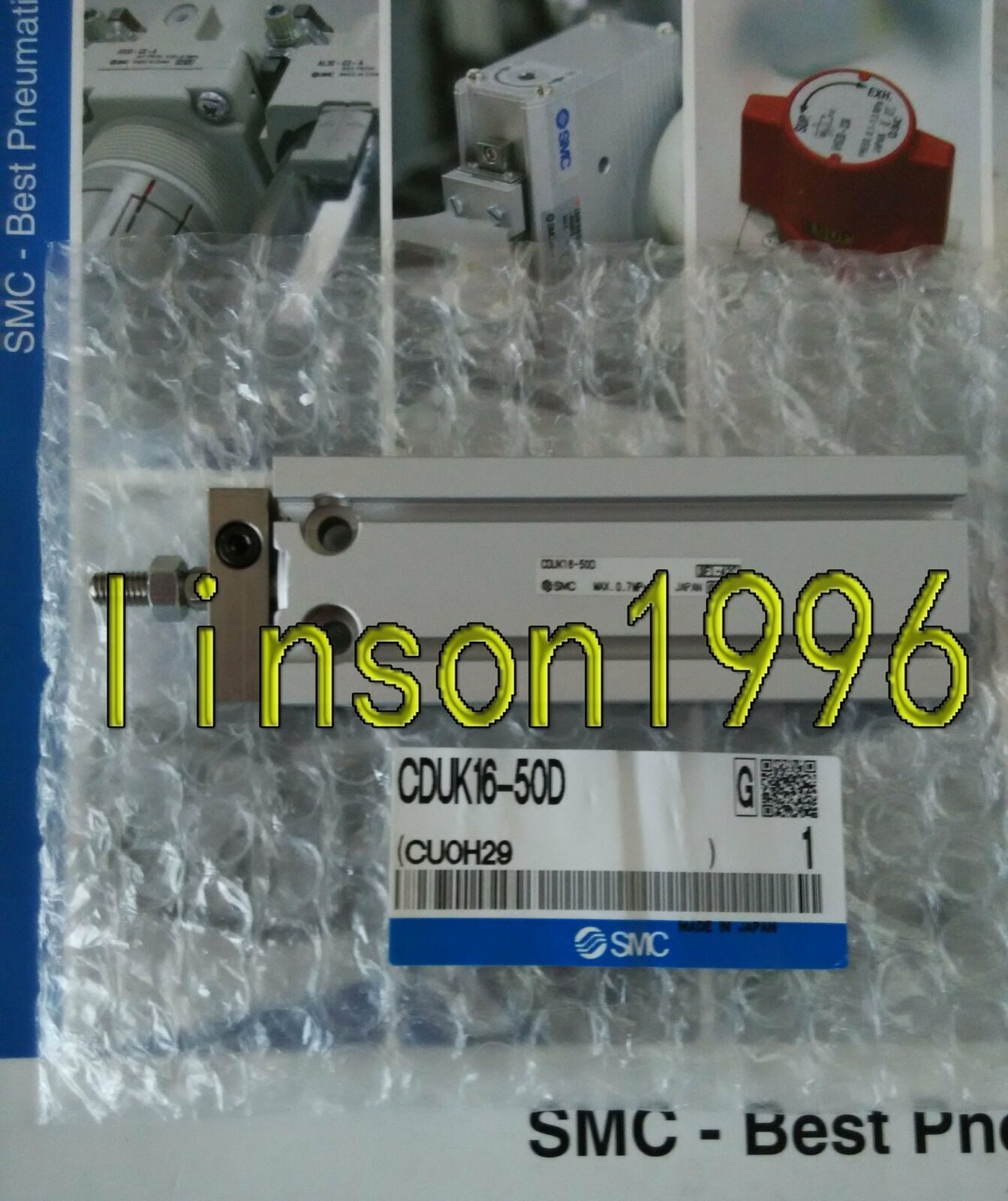 ONE SMC Cylinder CDUK16-50D Installation - ONE