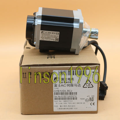 New One FUJI Servo Motor GYB751D5-RC2 750W In Box - ONE FUJI
