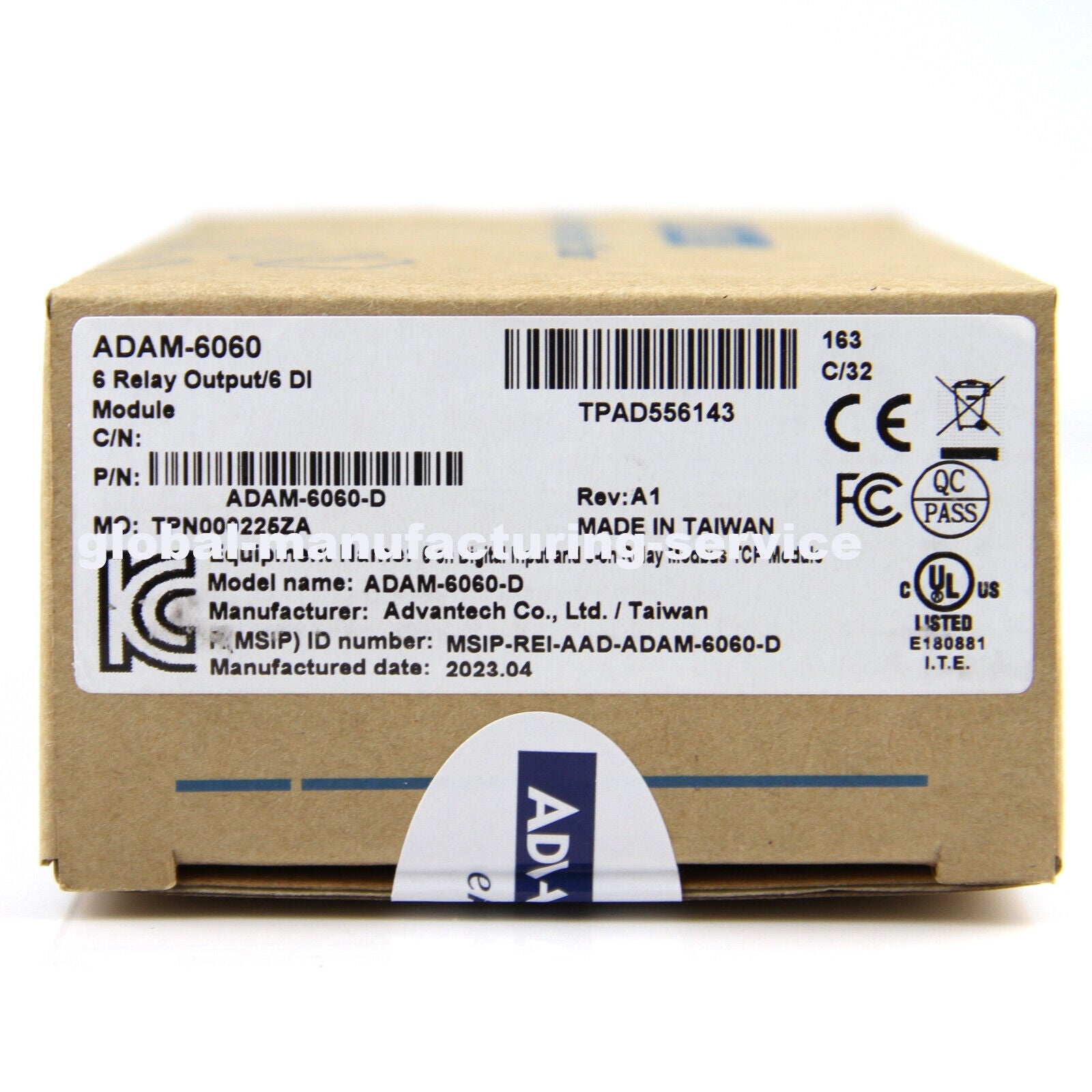 new ADVANCEDECHAD ADAM6060 Input & Relay Data Acquisition Module DAQ Ethernet - ADVANCEDECHAD