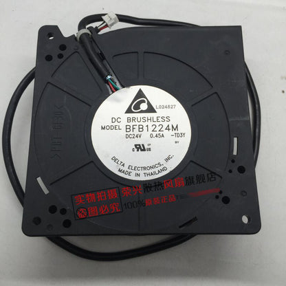 1pcs Delta BFB1224M 120*120*32MM 24V 0.45A 12032 fan
