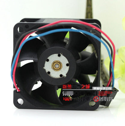 1pcs DELTA FFB0648SHE 6038 6cm 48V 0.24 3-wire double ball cooling fan