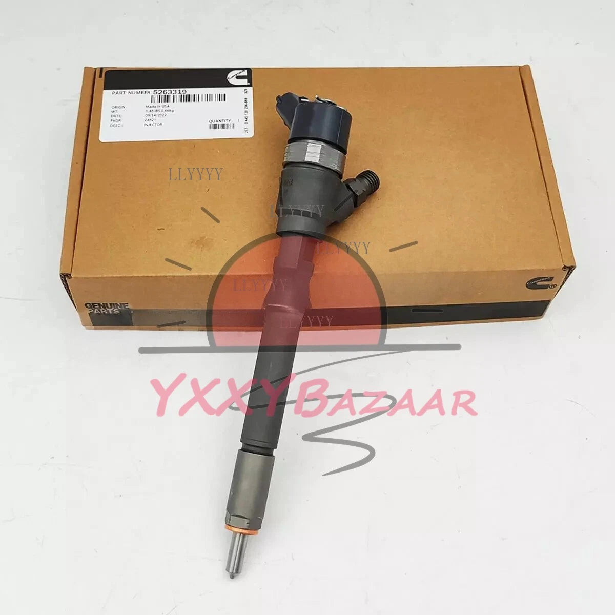 33800-27900 Common Rail Fuel Injector for Hyundai Santa Fe Kia Cummins Diesel