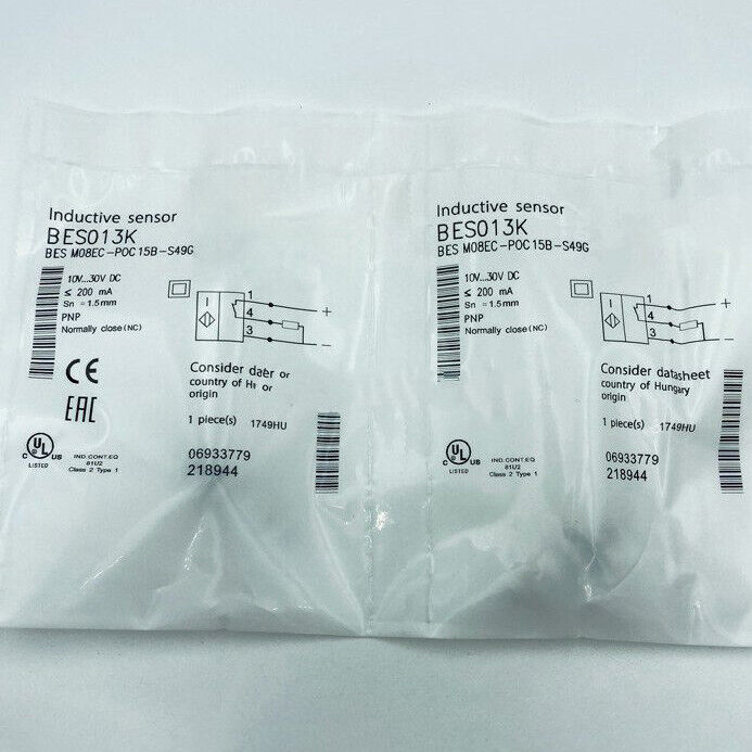 1PC Proximity Sensor for Balluff BES M08EC-POC15B-S49G Fast - BALLUFF