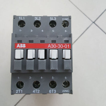 Abb Contactor A30-30-01 AC220V 3-Pole 15KW ONE YEAR - ABB