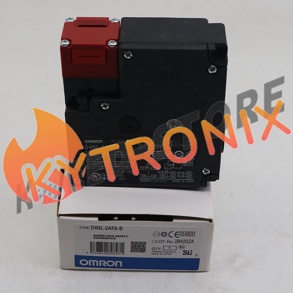 1PCS Omron D4NL-2AFA-B Safety Door Switch D4NL2AFAB