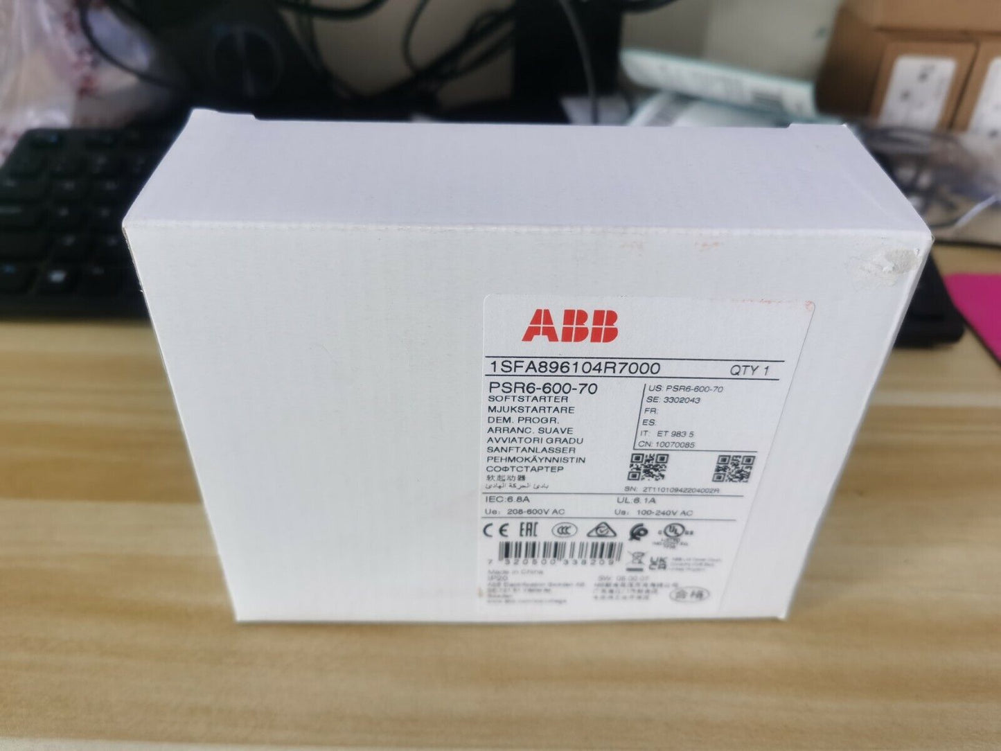 new 1PC ABB PSR6-600-70 1SFA896104R7000 Soft Starter In Box - ABB