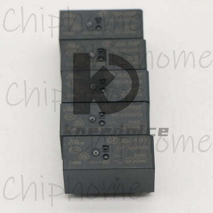 1Pce JQX-115F 024-1HS3A HF115F 024-1HS3A Small high power relay 16A 250VAC 6Pins
