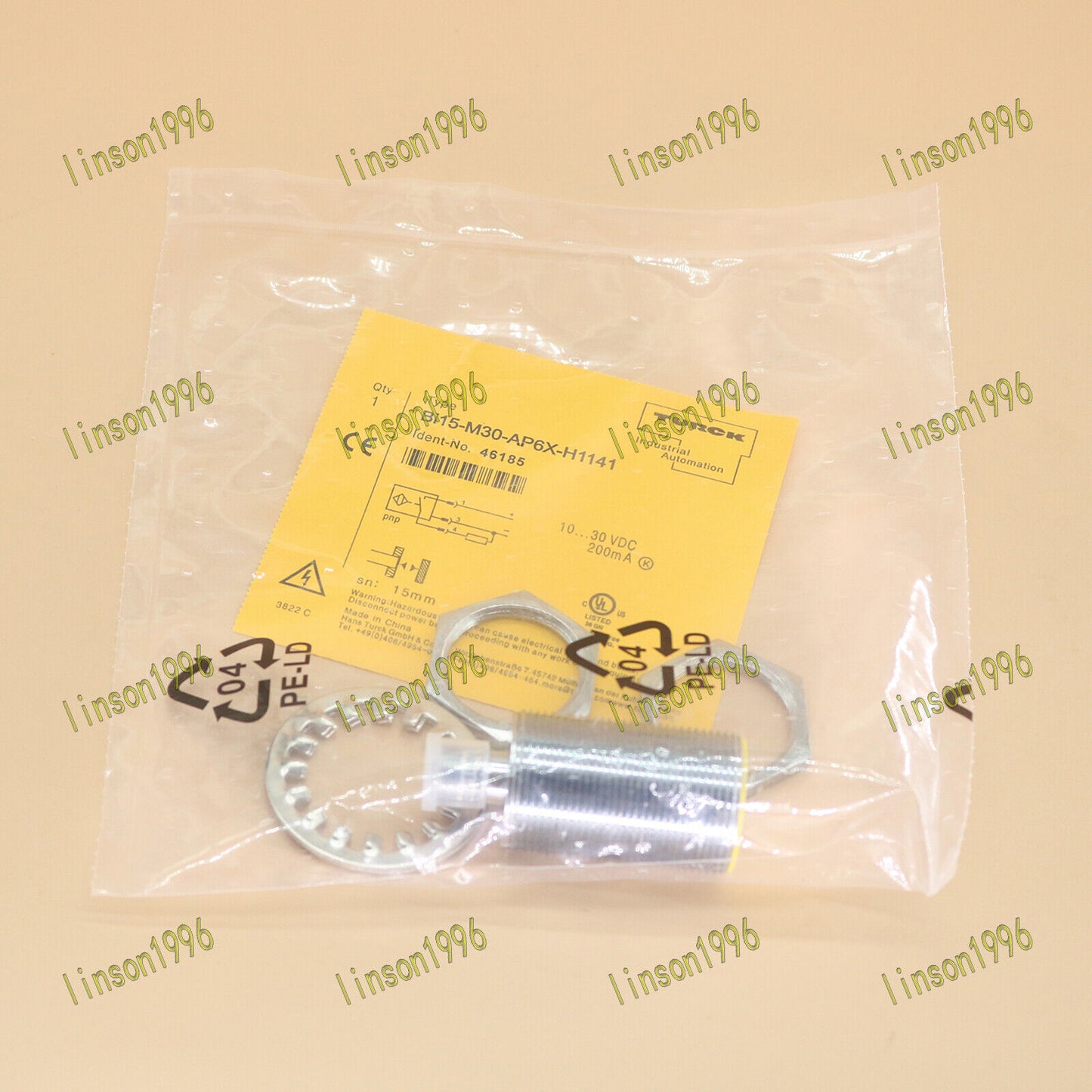 1PC BI15-M30-AP6X-H1141 TURCK Inductive Sensor - TURCK