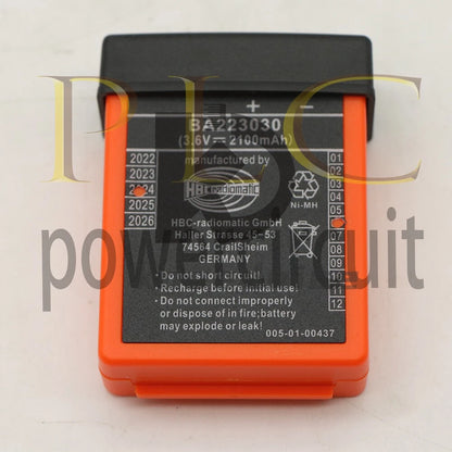1PCS HBC Remote Control Battery BA223030 3.6V 2.1Ah Crane
