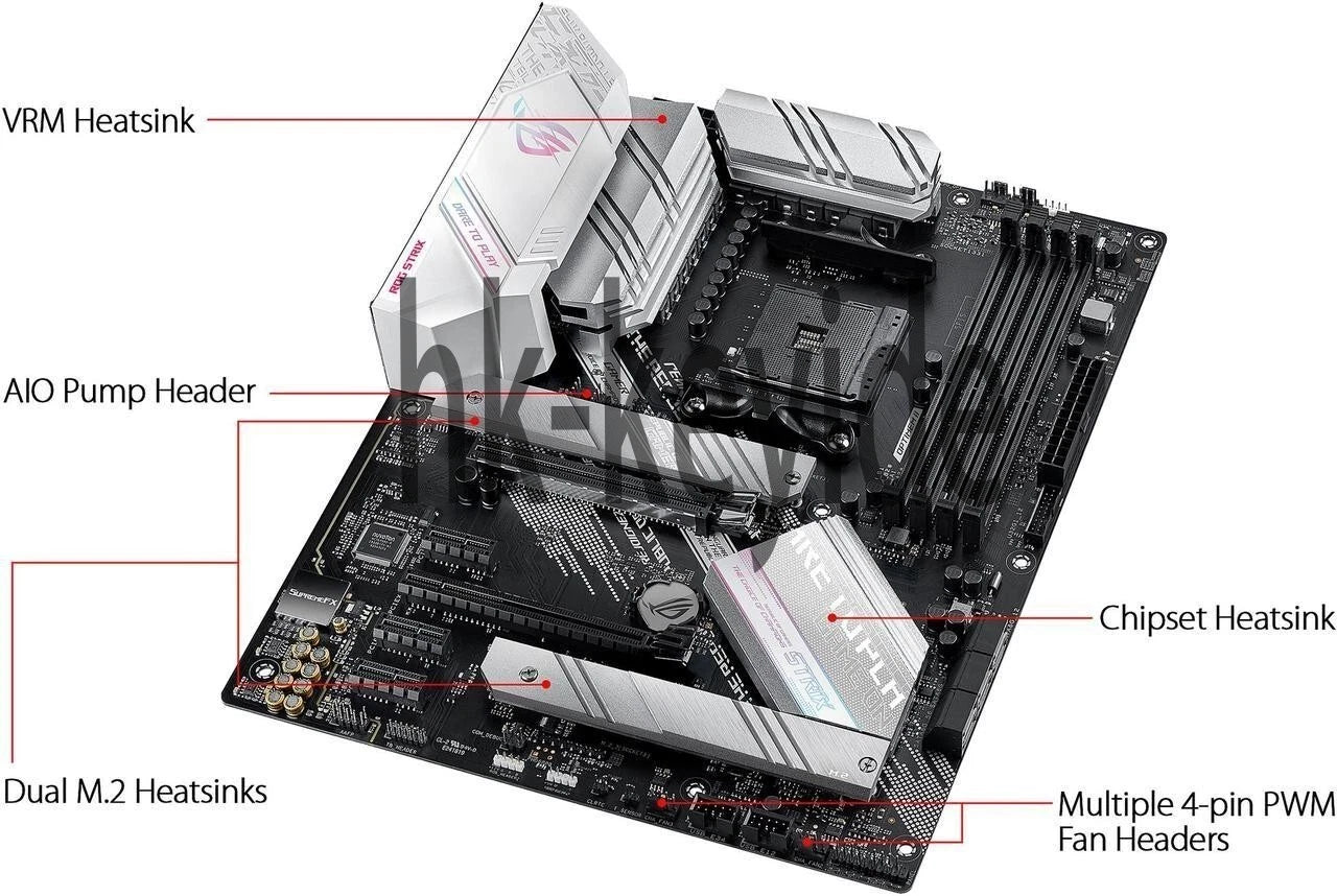 ASUS ROG STRIX B550-A GAMING AM4 AMD B550 SATA 6Gb/s ATX AMD Motherboard~