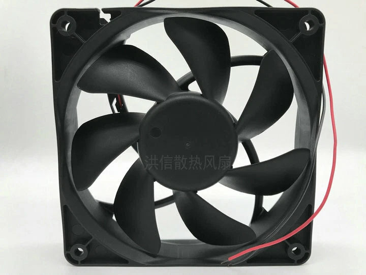 Yongli MGA12012XR-O25 12025 12V 0.52A 12cm 2-line chassis axial fan