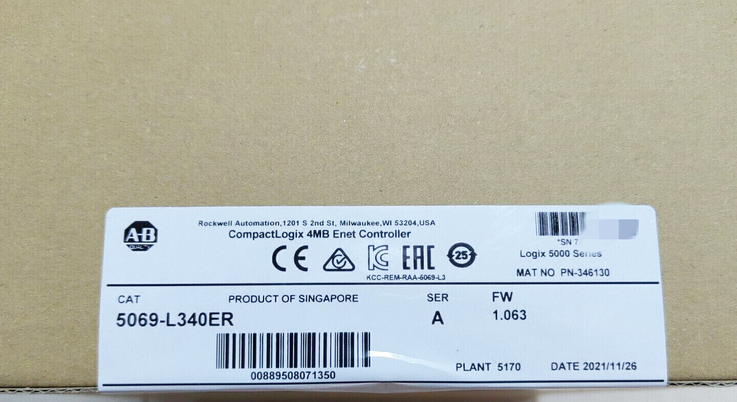 1PC Allen Bradley 5069-L340ER New Factory Sealed - ALLEN BRADLEY