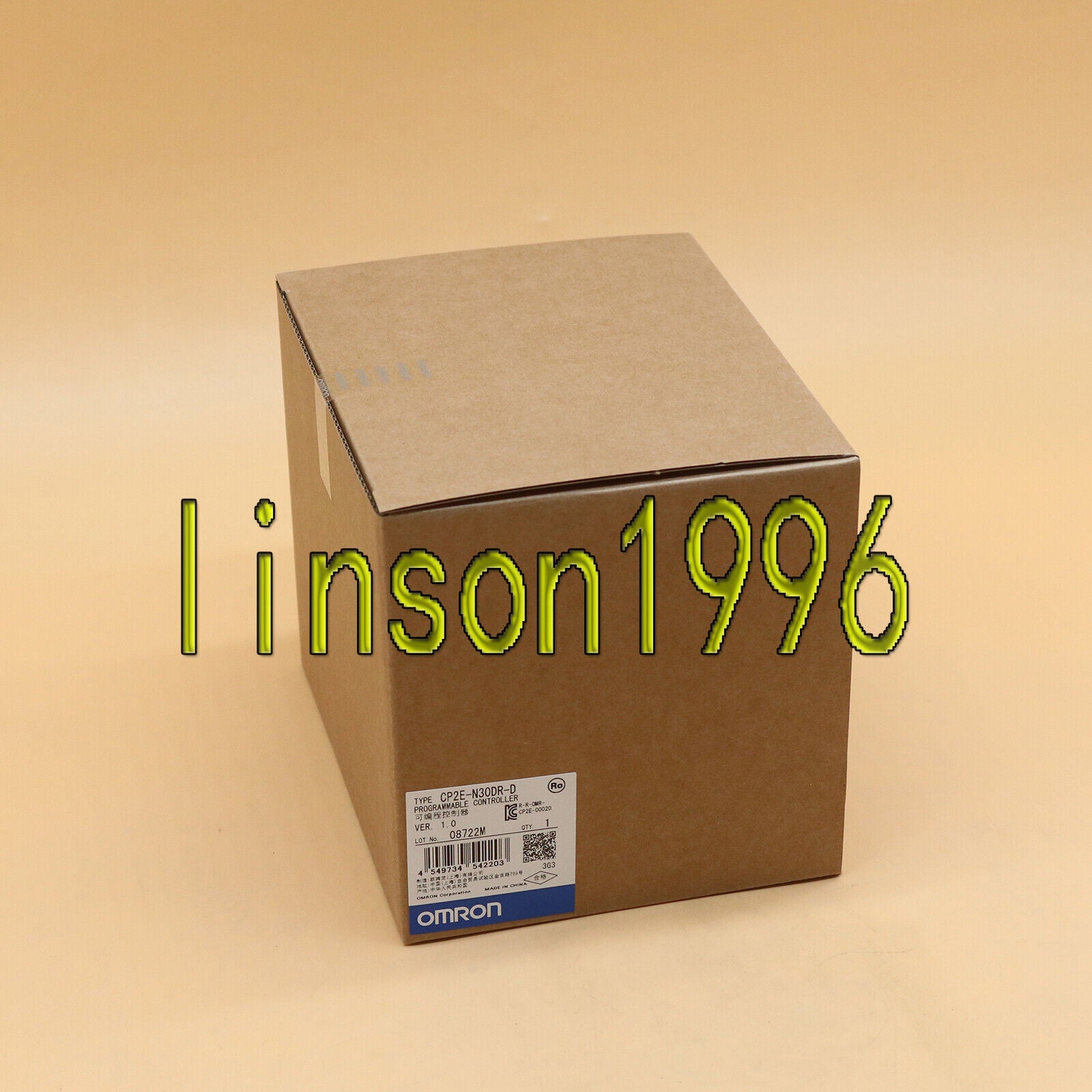 Omron CP2E-N30DR-D programmable controller one year - OMRON