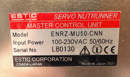 used Estic ENRZ-MU50-CNN Servo Drive - ESTIC