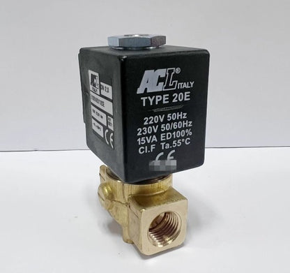 1PC FOR ACL high-temperature steam solenoid valve E106BW20/1/20E TYPE 20E AC230V