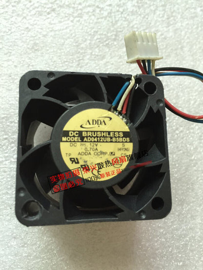 ADDA AD0412UB-B5BDS 4028 4CM 12V 0.70A 4-wire PWM cooling fan