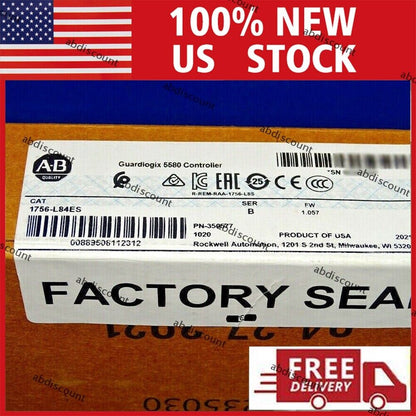 Allen Bradley 1756-L84ES GuardLogix 5580 Controller AB - ALLEN BRADLEY