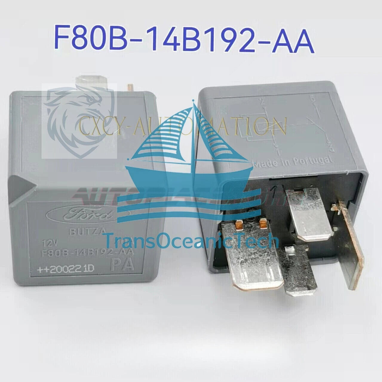 F80B-14B192-AA 12VDC Ford Automotive Relay 4 Pins 70A x 1PC *~US