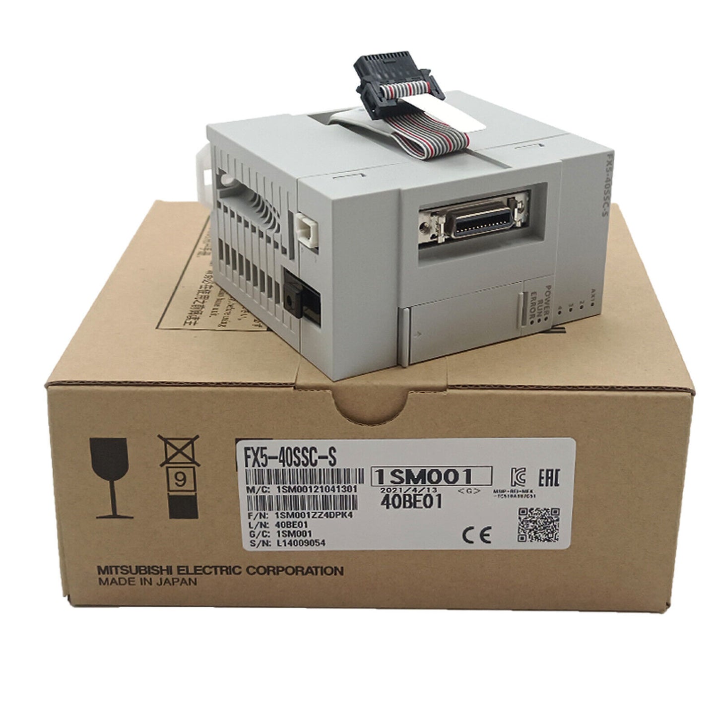 Mitsubishi FX5-40SSC-S PLC: New In Box Industrial Control System - MITSUBISHI