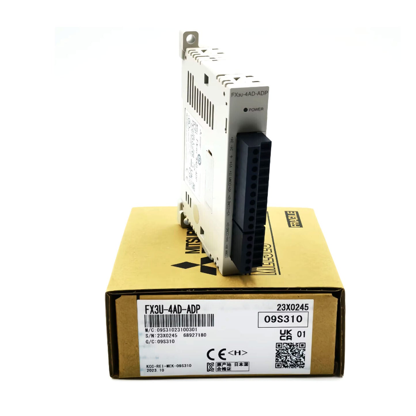 MITSUBISHI FX3U-4AD-ADP FX3U4ADADP PLC Module - MITSUBISHI