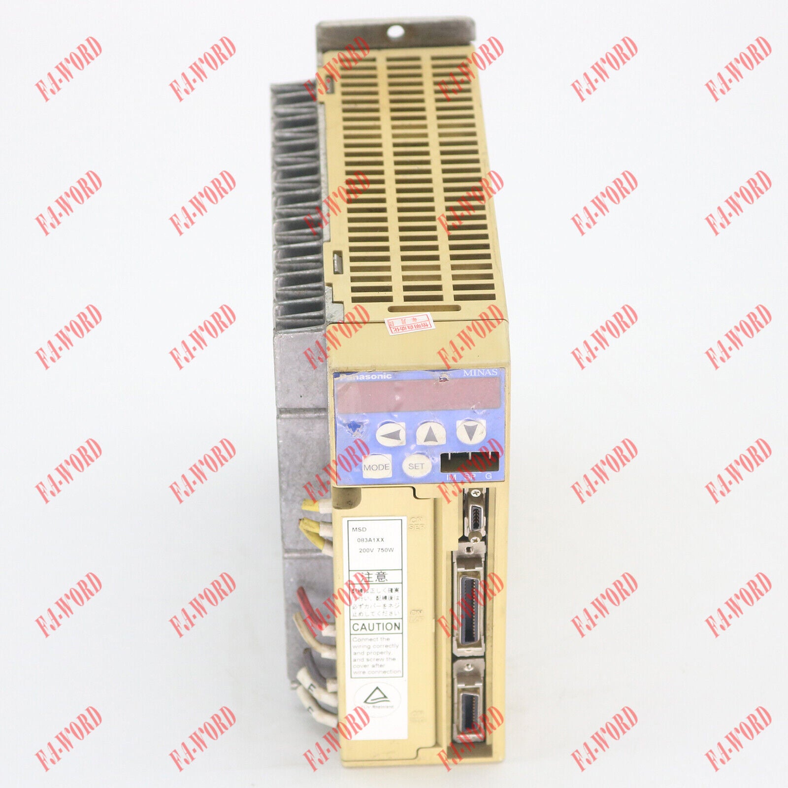Panasonic MSD083A1XX AC Servo Driver | High-Efficiency Industrial Motor Driver | For Use in Automation & Manufacturing - PANASONIC