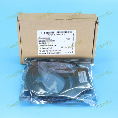 ABB PLC Programming Cable 3BSC630197R1 TK212A AC800M - ABB