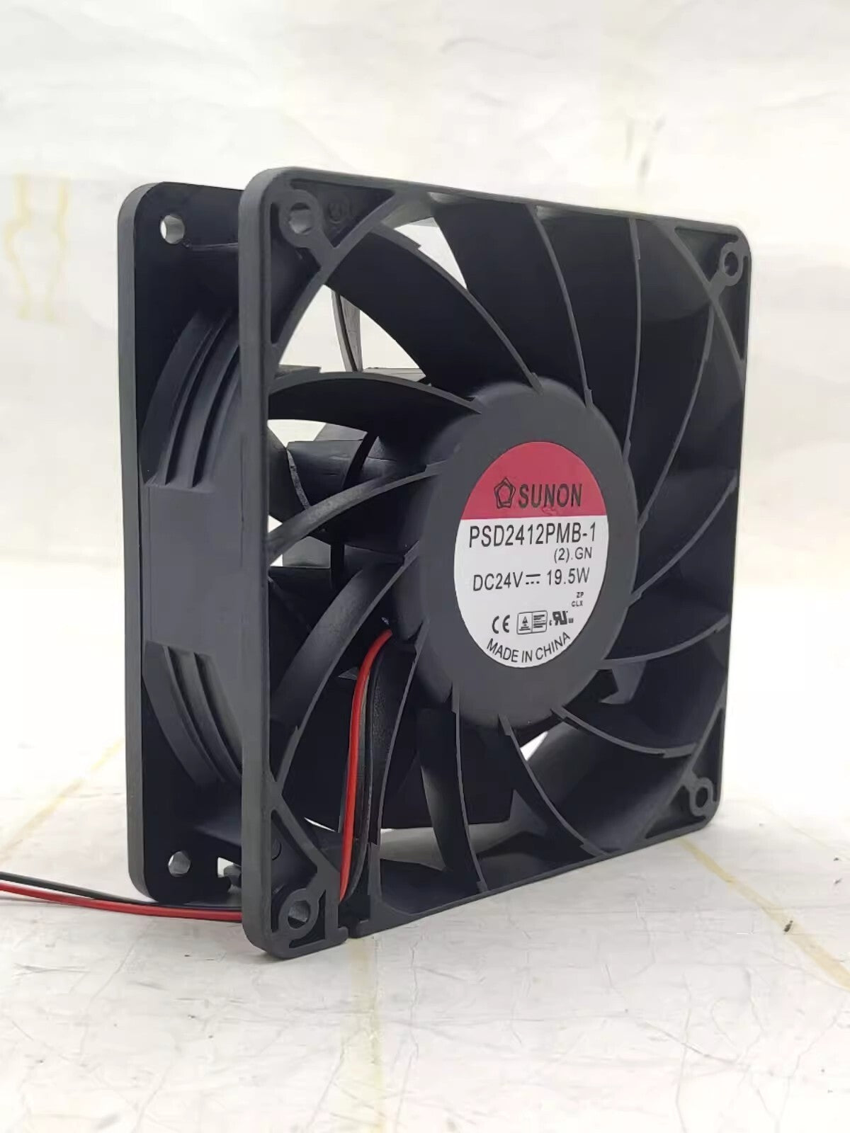 SUNON PSD2412PMB1 12038 DC24V 19.2W 12CM Large Airflow Cooling Fan
