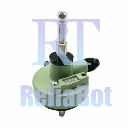GREEN THREE-JAW METAL TRIBRACH ADAPTER WITH OPTICAL PLUMMET FOR PRISM