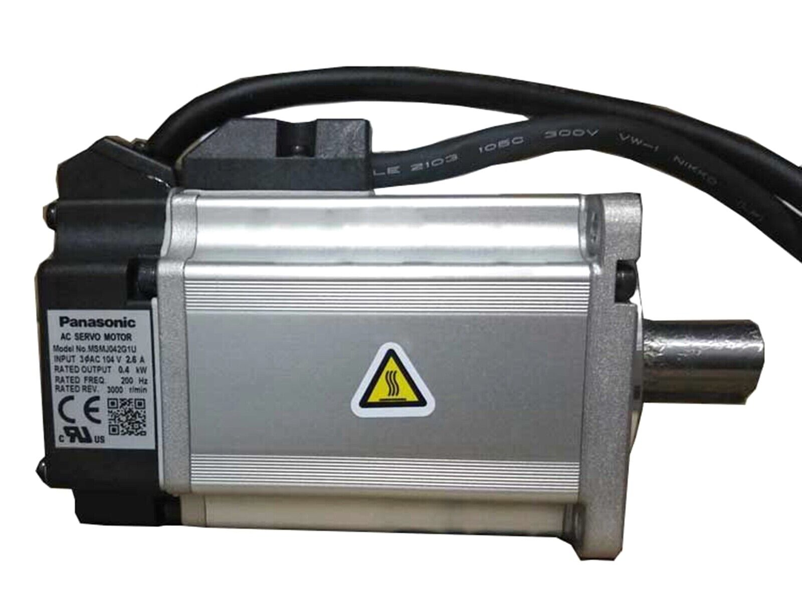 PANASONIC MSMJ042G1U AC Servo Motor - High-Power Servo Motor - PANASONIC