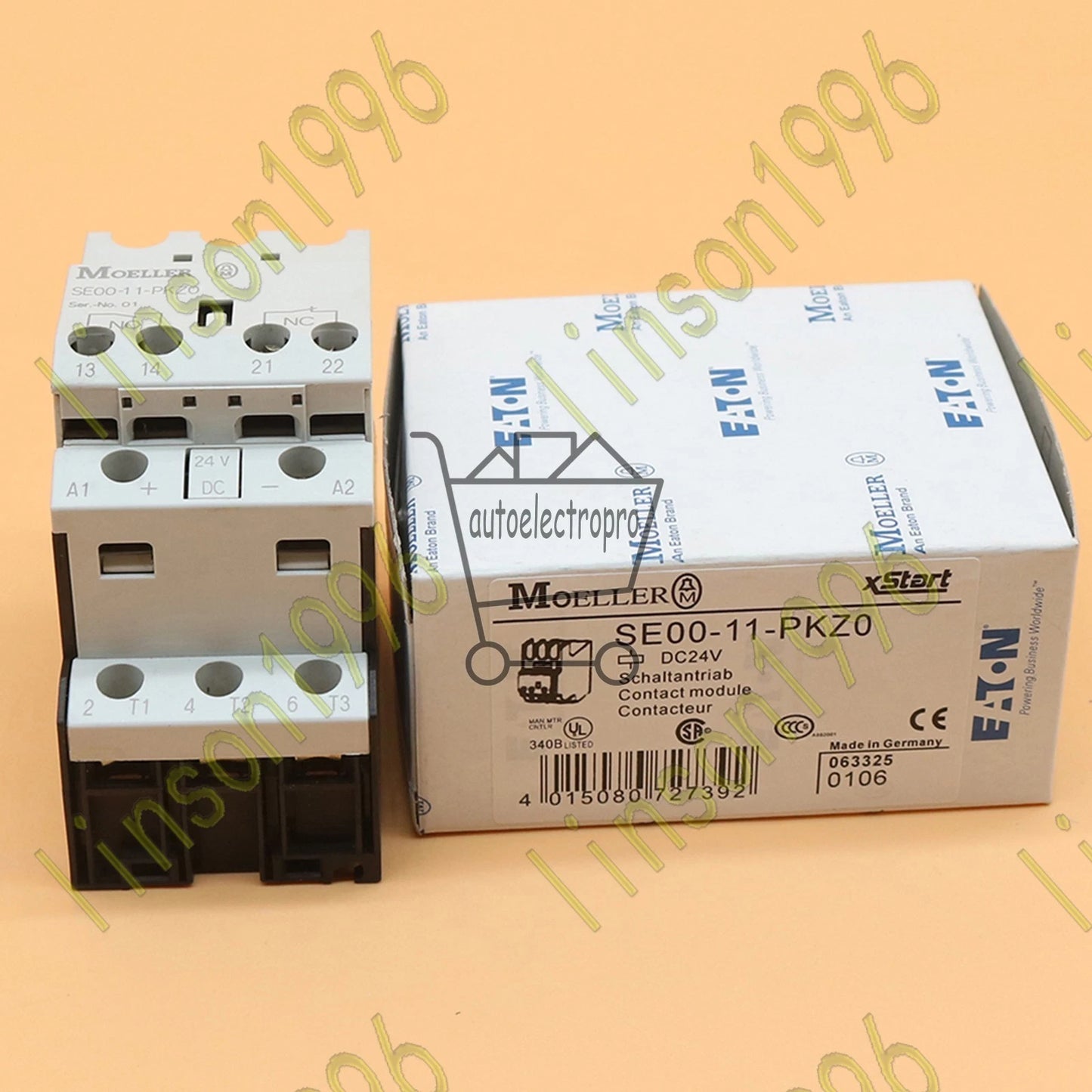 one EATON MOELLER SE00-11-PKZ0 Contactor Free shipping