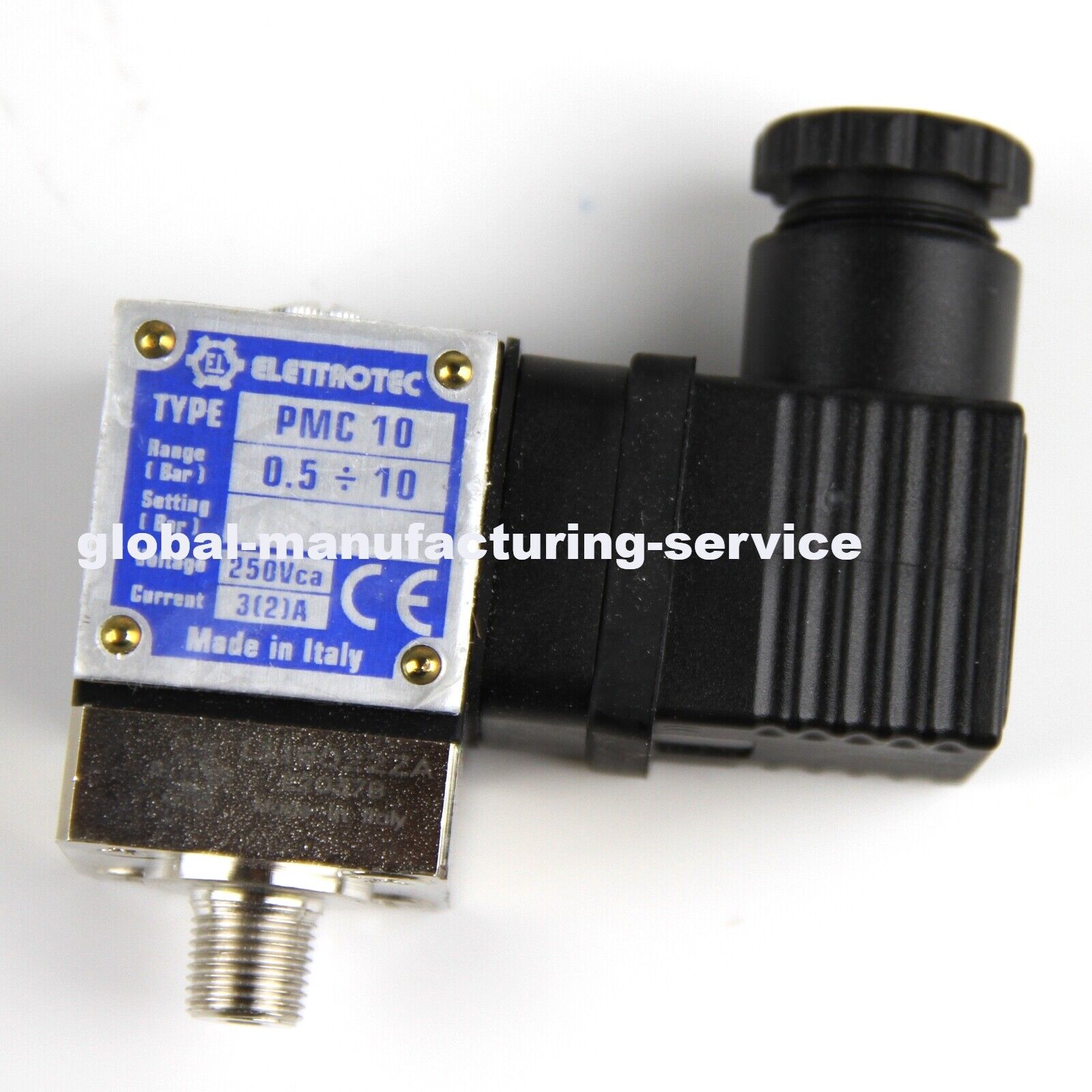 ELETTROTEC PMC10 Pressure Switch 250V AC - ELETTROTEC