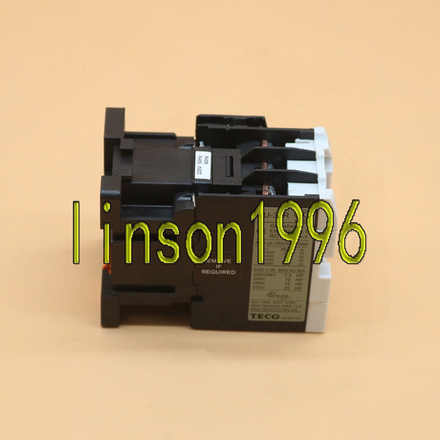 New 1-Piece In-Box TECO CU-32R Magnetic Contactor - TECO