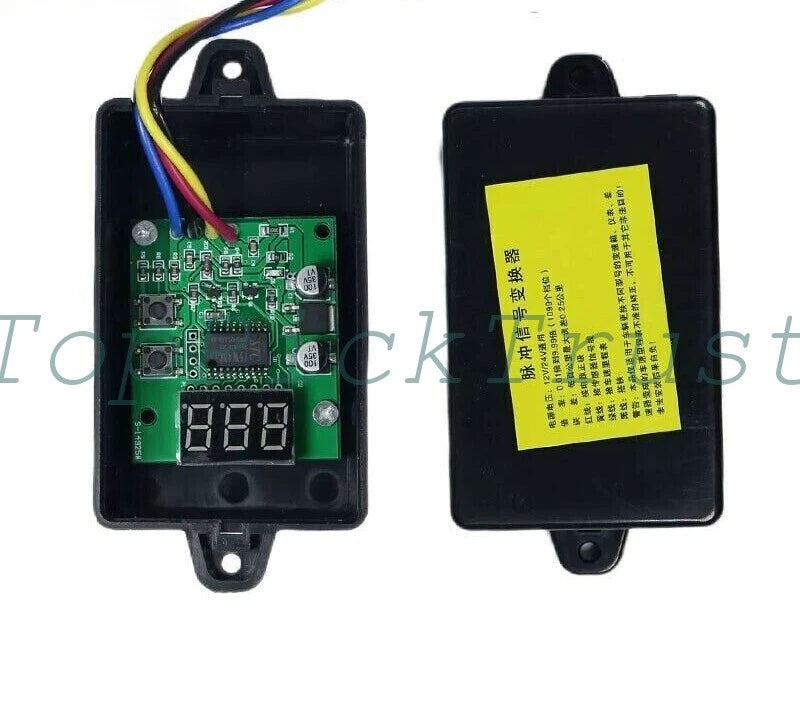 1PC Speed Odometer 12/24V Car Speed Controller Pulse Signal Converter