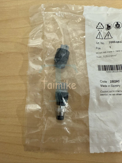 ! Murr Elektronic 7000-08325-0000000 MOSA M8 Male 0 Degree Field-Wireable