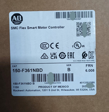 Allen-Bradley 150-F361NBD Smart Motor Controller - ALLEN-BRADLEY
