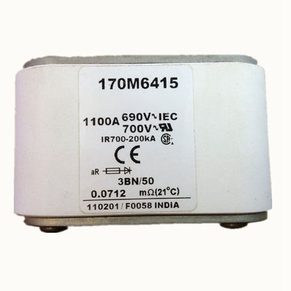 EATON BUSSMANN 170M6415 Fuse 1100A 690V | 1100A 690V Eaton Busmann Fuse 170M6415 - EATON BUSMANN