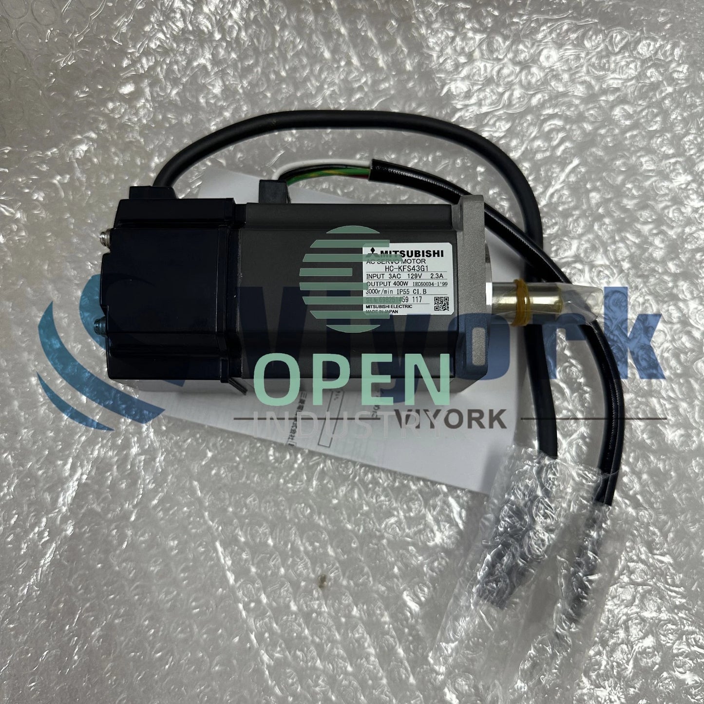 1PCS Mitsubishi HC-KFS43G1 AC SERVO MOTOR 400W WITHOUT THE GEAR