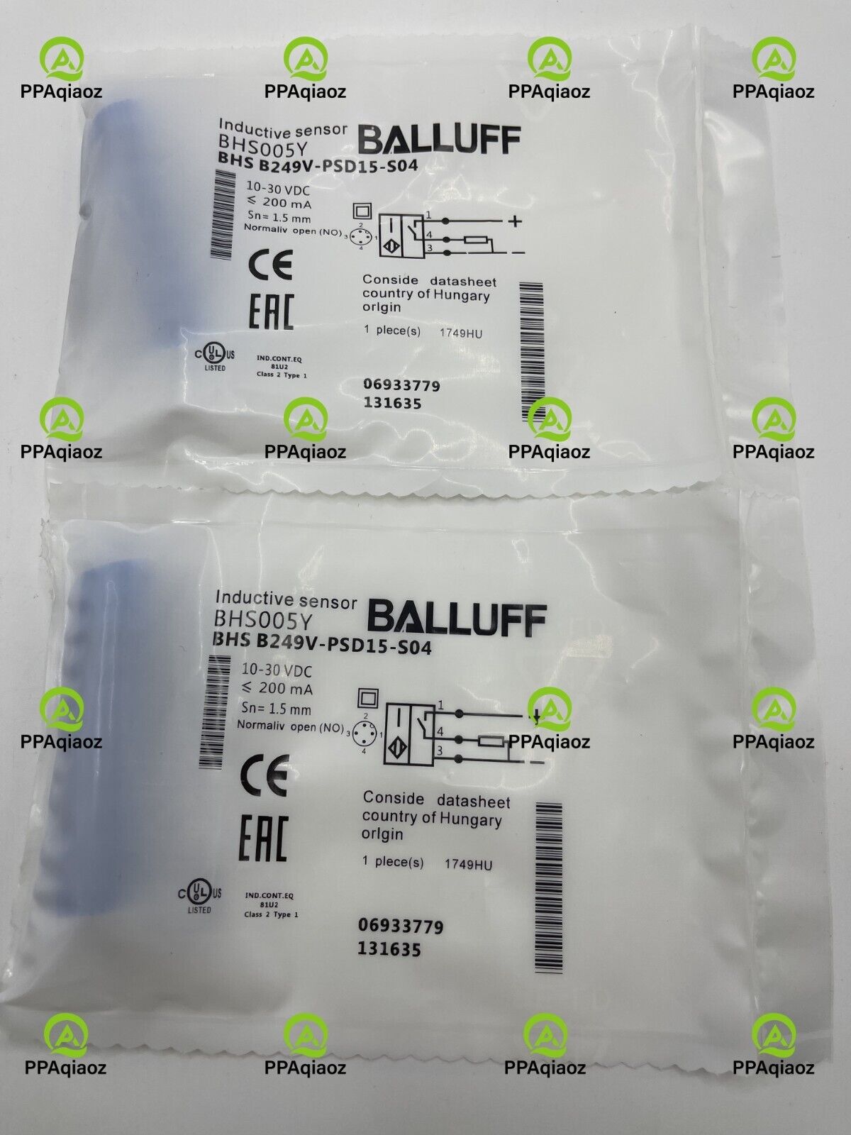 New BALLUFF BHS B249V-PSD15-S04 - Fast Delivery - BALLUFF