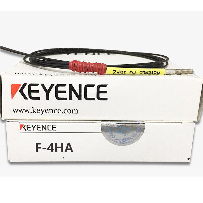 Keyence F-4HA optical fiber lens in box - KEYENCE